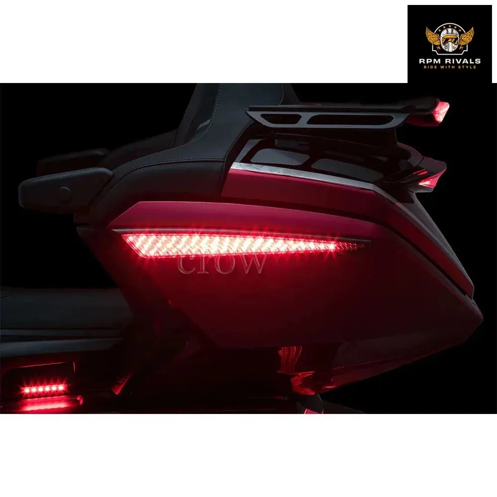 Motorcycle Top Box Trunk Side Lights Decorative LED Lights Lamp For Honda Goldwing Gold Wing GL1800 Tour DCT Airbag 2021-2023