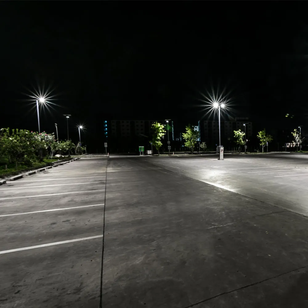 NATRON | Solar LED Street Light | 80 Watt | 15680 Lumens | 3000K-6000K | Parking Lot Light | Solar All in One Pro Street Light | 5 Years Warranty