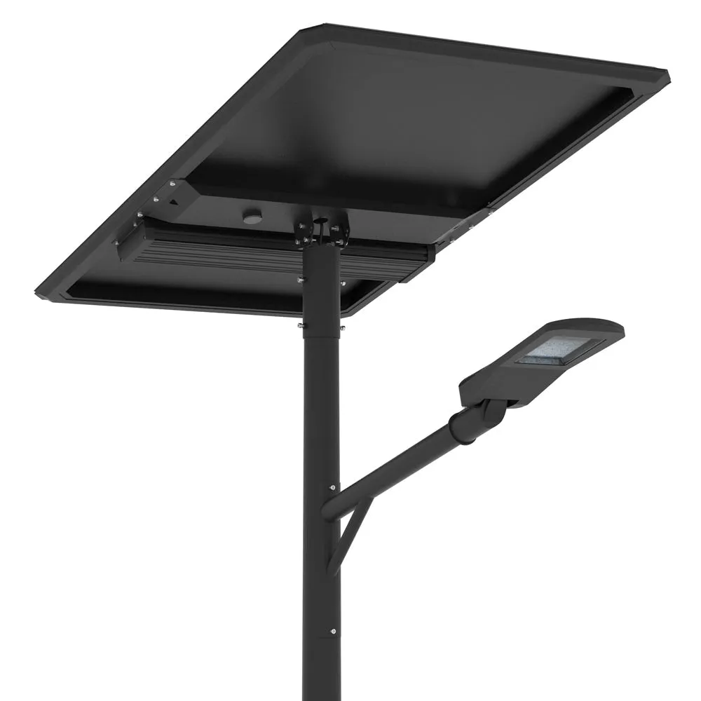 NATRON | Solar LED Street Light | 80 Watt | 15680 Lumens | 3000K-6000K | Parking Lot Light | Solar All in One Pro Street Light | 5 Years Warranty