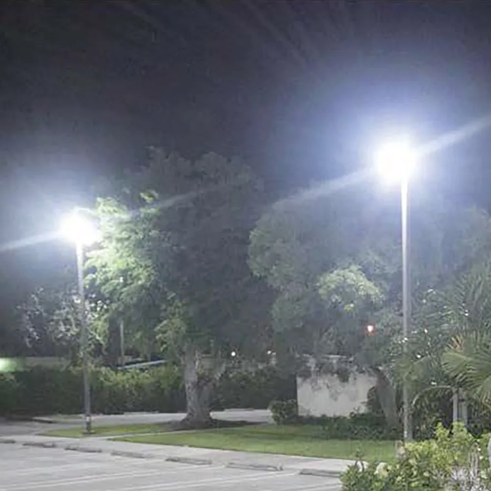 NATRON | Solar LED Street Light | 80 Watt | 15680 Lumens | 3000K-6000K | Parking Lot Light | Solar All in One Pro Street Light | 5 Years Warranty