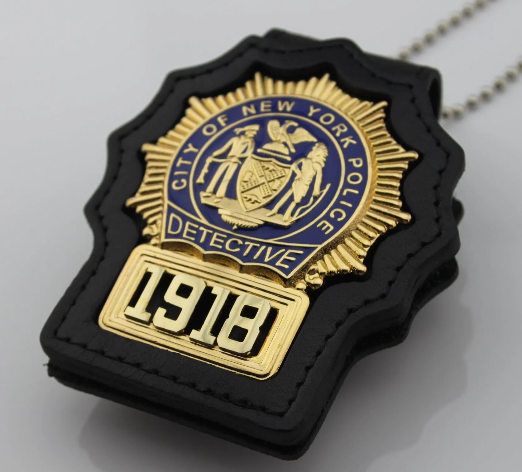 New York department NYPD detective Replica metal insignia badges