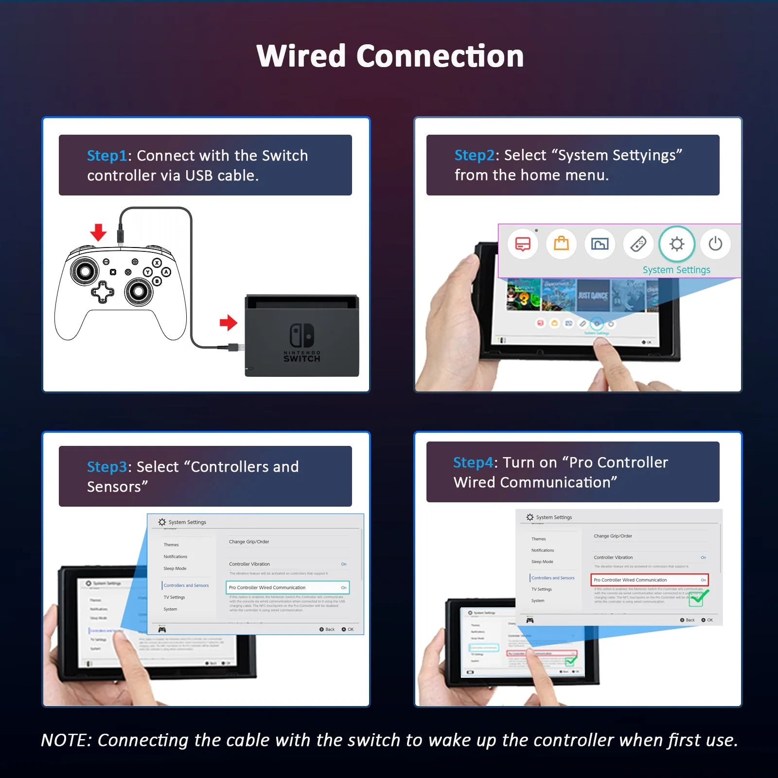 NexiGo NS60 Controller for Nintendo Switch/Lite/OLED Mario