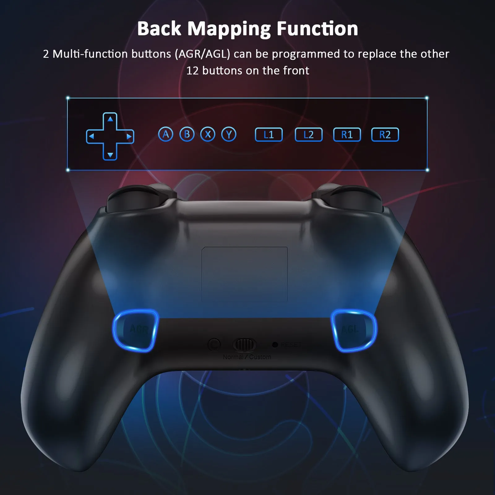 NexiGo NS60 Controller for Nintendo Switch/Lite/OLED Mario