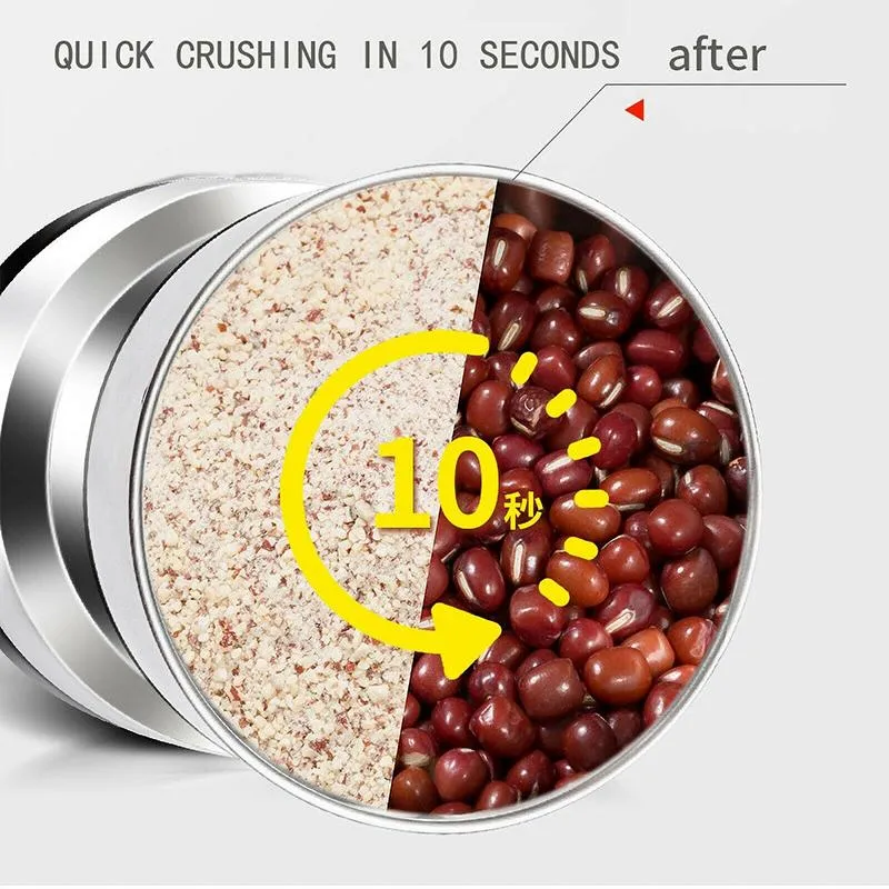 Nima Electric Stainless Steel Coffee Grinder-Bean-Nuts & Spices Grinder
