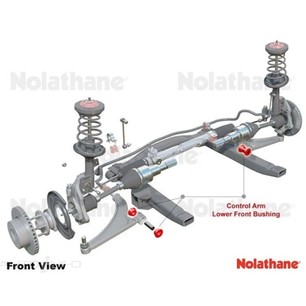 Nolathane Front Control Arm Lower Inner Front Bushing Kit - 45487