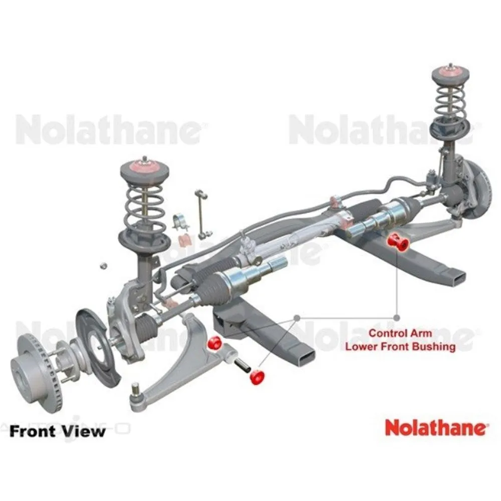Nolathane Front Control Arm Lower Inner Front Bushing Kit - 45599