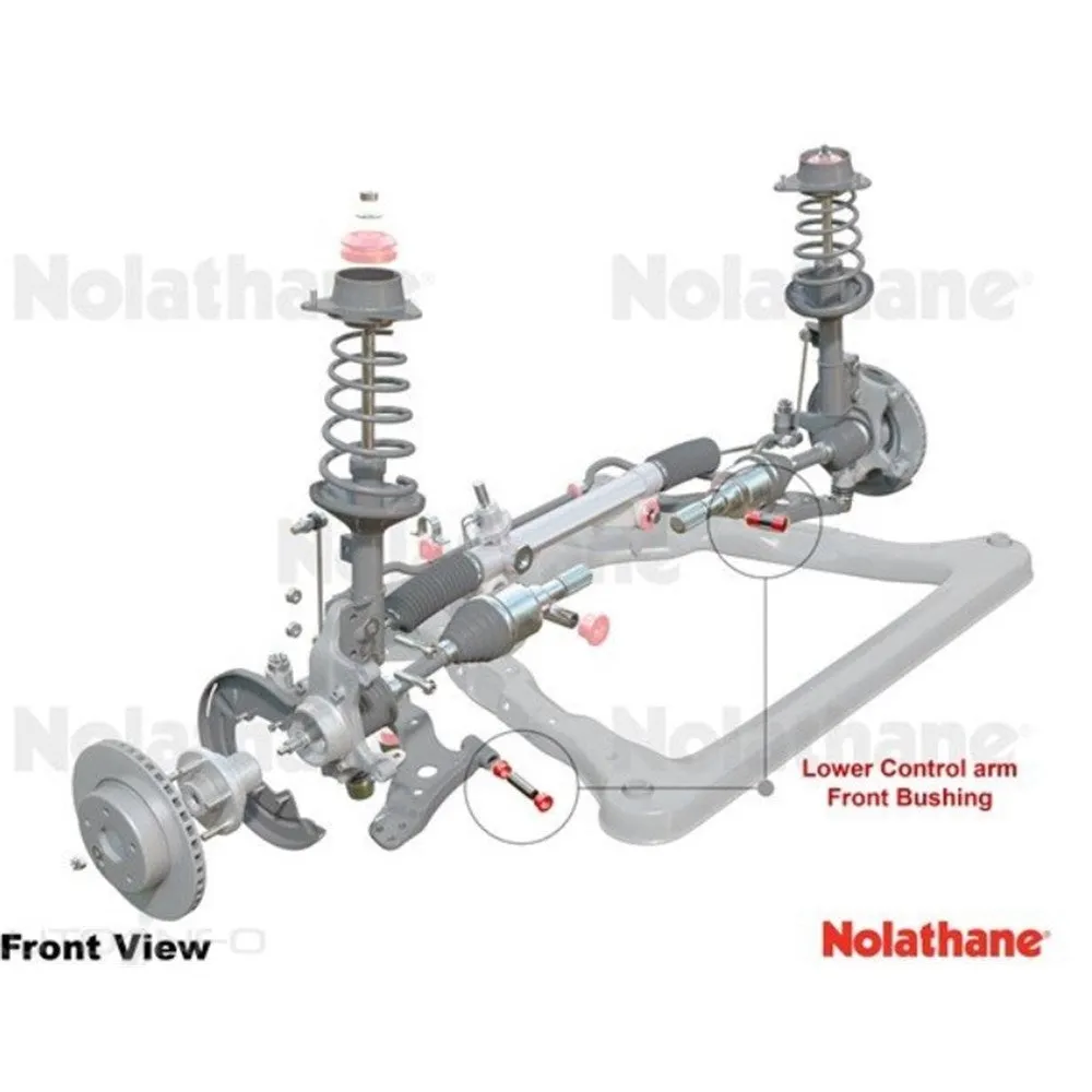 Nolathane Front Control Arm Lower Inner Front Bushing Kit - 45599