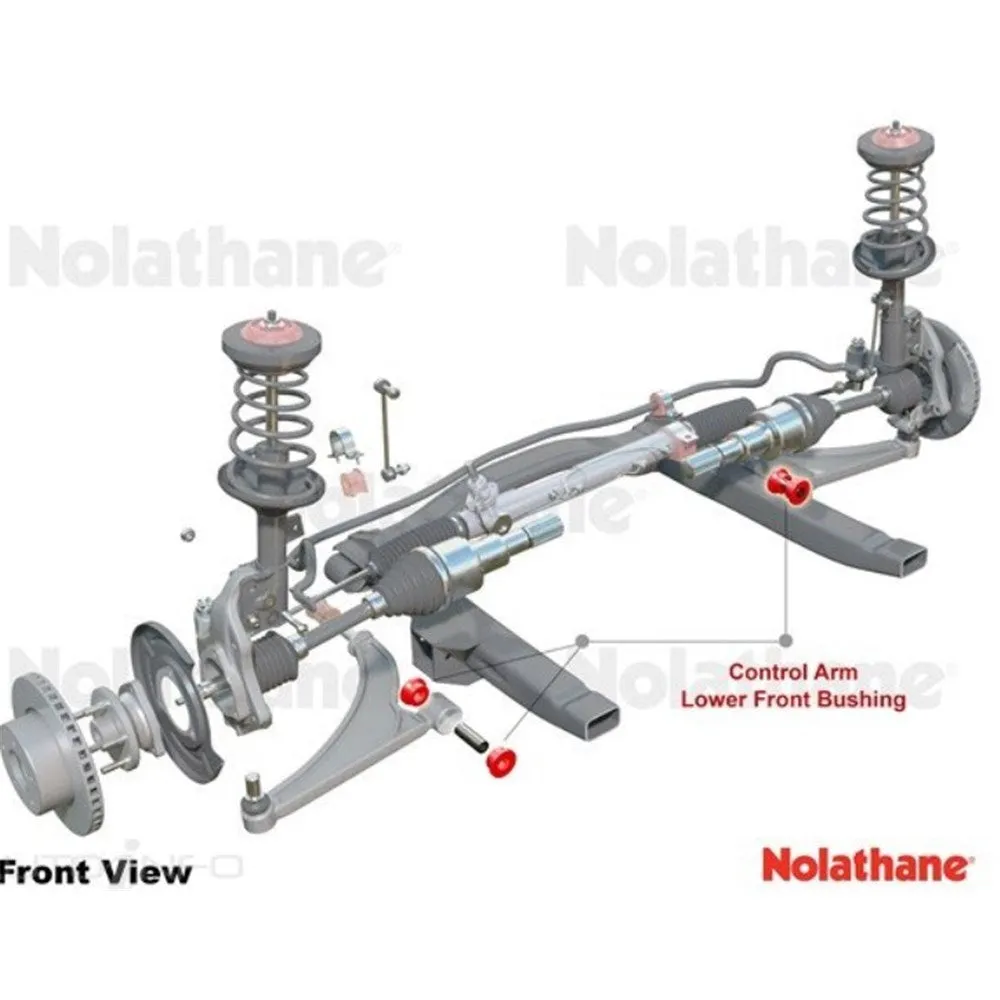 Nolathane Front Control Arm Lower Inner Front Bushing Kit - 45791