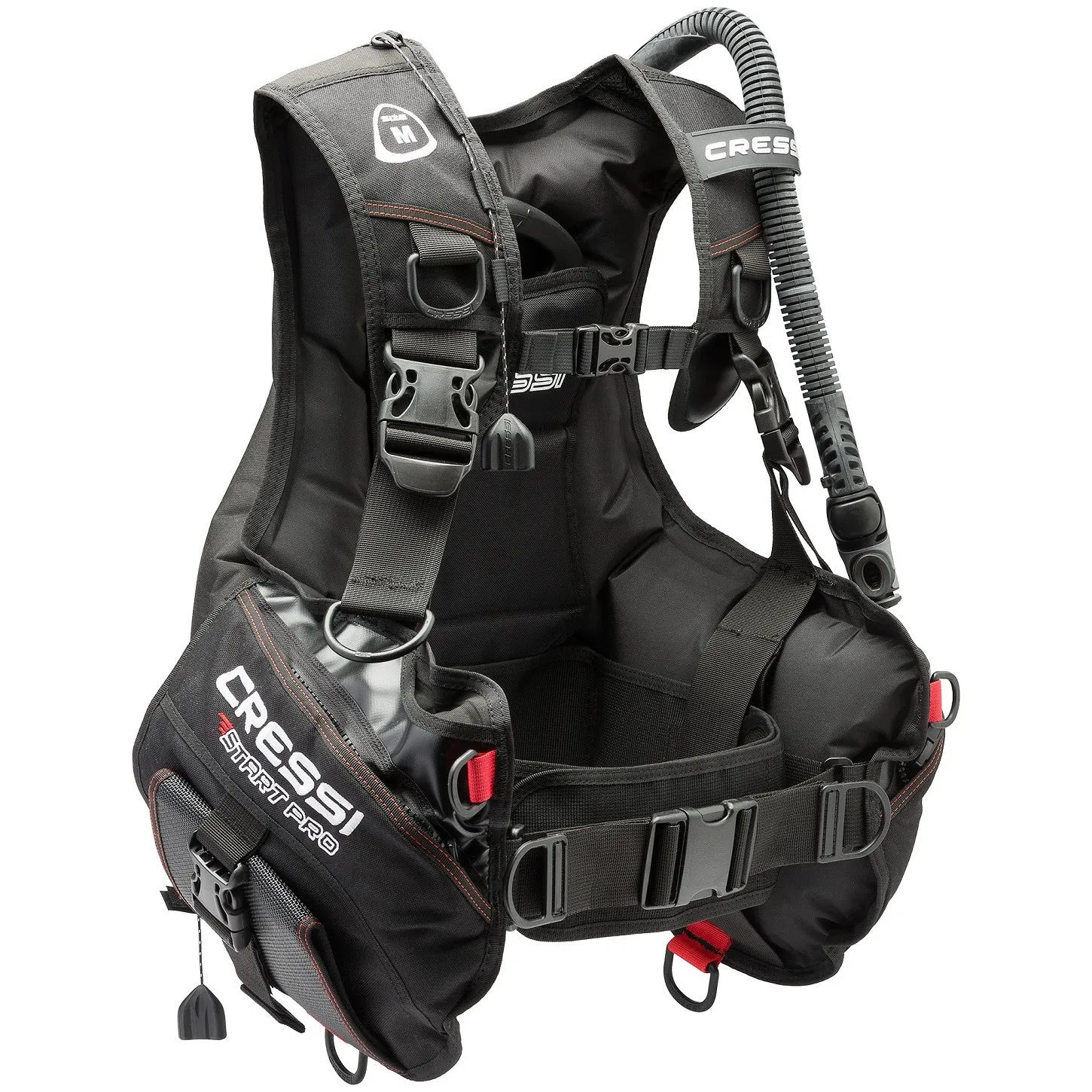 Open Box Cressi Start Pro Scuba Diving BCD, Size: Large