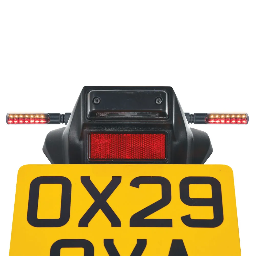 Oxford Night Slider 3 in 1 Sequential Indicators Motorcycle Lights (REAR)