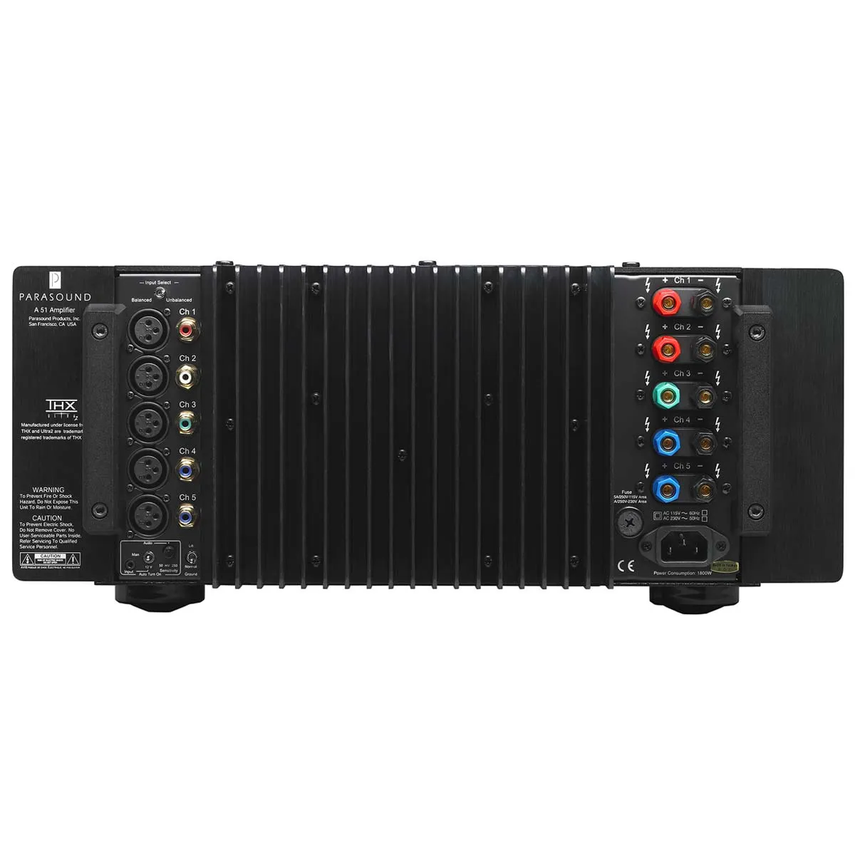 Parasound Halo A51 Five-Channel Power Amplifier