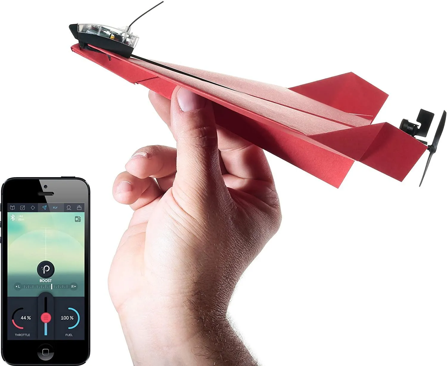 Powerup 3.0 Smartphone Controlled Paper Airplane-4X1K