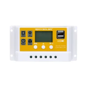 ROCKSOLAR 30A PWM Solar Charge Controller