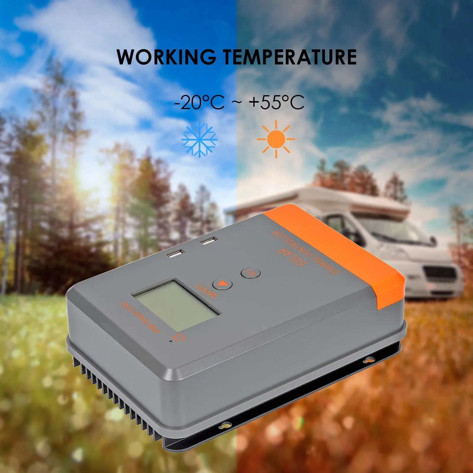 ROCKSOLAR 60A MPPT Solar Charge Controller