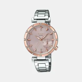 Sheen Women's Chronograph Stainless Steel Watch SX225 - SHE-4051SG-4AUDF