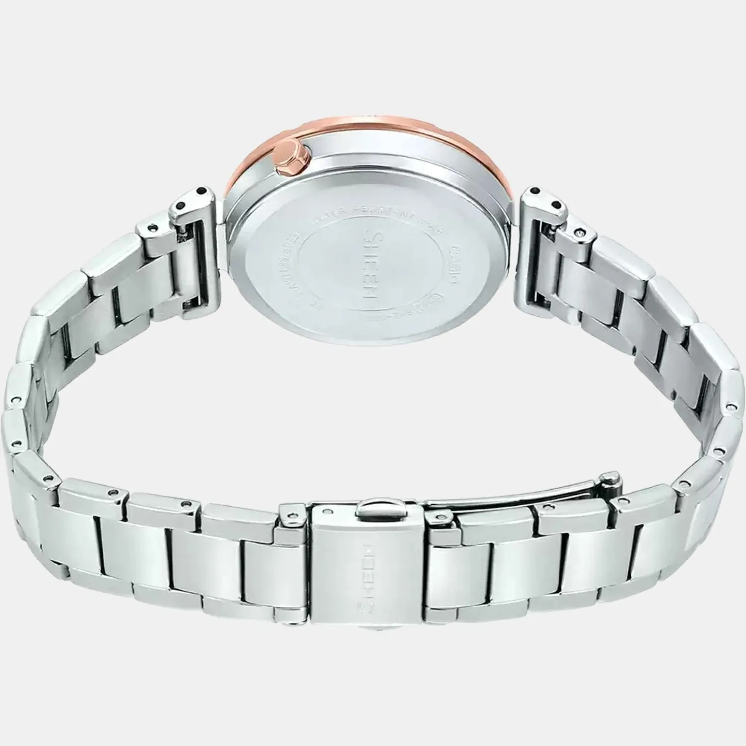 Sheen Women's Chronograph Stainless Steel Watch SX225 - SHE-4051SG-4AUDF