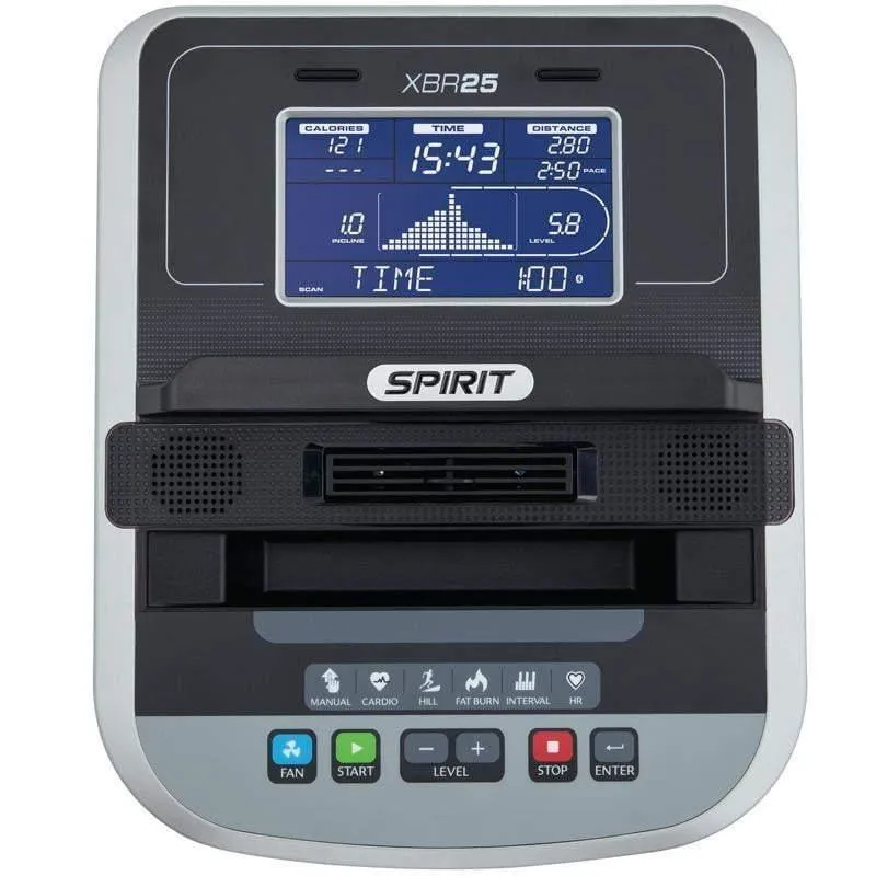 Spirit Fitness XBR25 Recumbent Bike