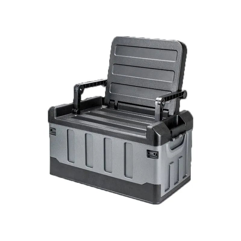 StowChair: Designer Outdoor Camping Folding Chair with Built-in Storage Box