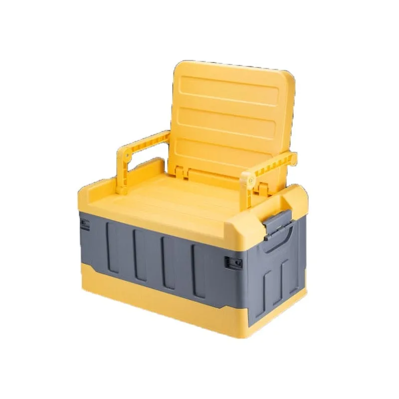 StowChair: Designer Outdoor Camping Folding Chair with Built-in Storage Box