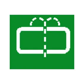 Switch Lens Bottom Green Rear Window Washer Pk1
