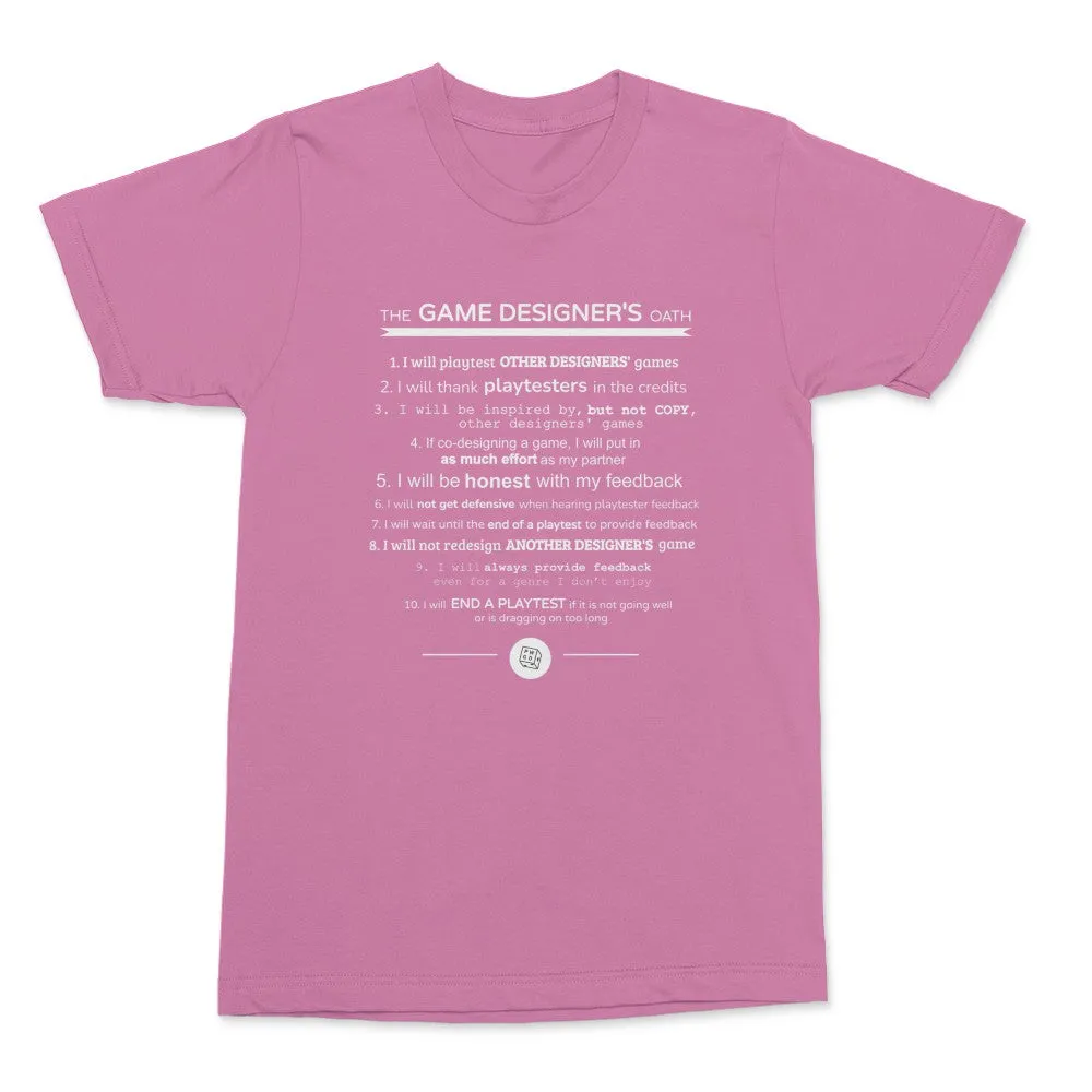 The Game Designer's Oath
