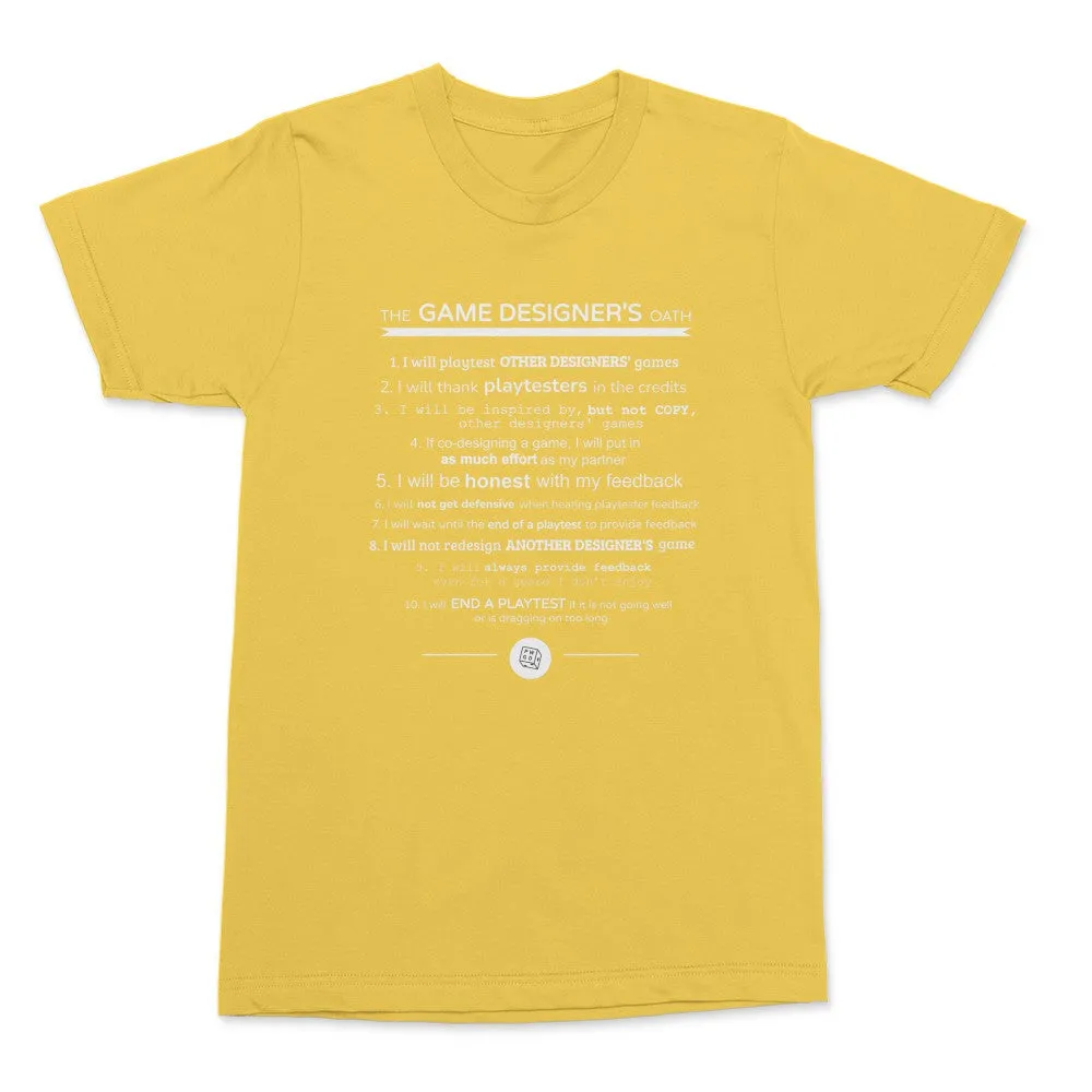The Game Designer's Oath