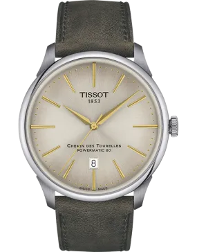 Tissot Chemin des Tourelles Powermatic 80 42mm Watch - T139.407.16.261.00 - 787587