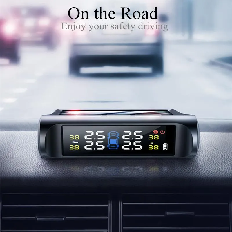 Universal Wireless Solar LCD TPMS