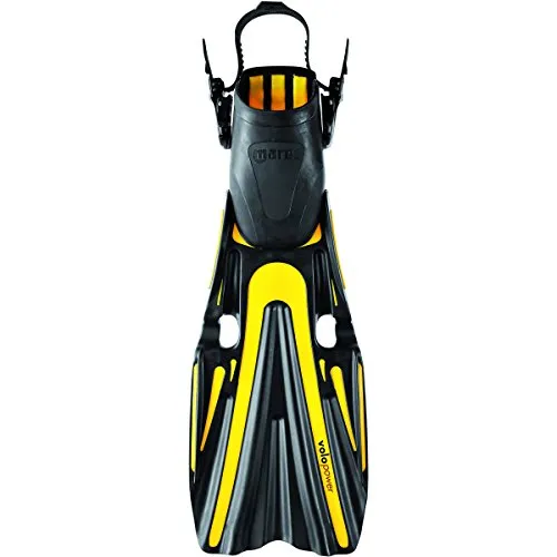 Used Mares Volo Power Scuba Diving Fins- Yellow - Regular