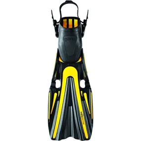 Used Mares Volo Power Scuba Diving Fins- Yellow - Regular
