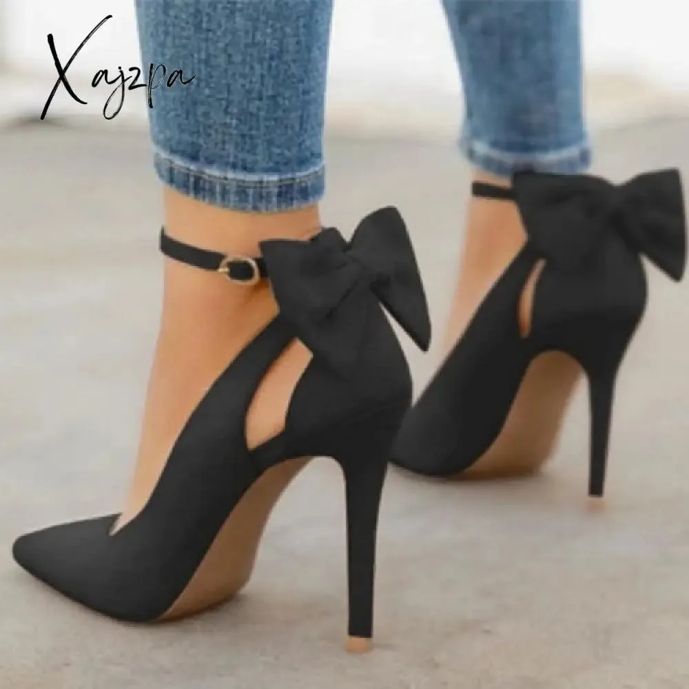 Xajzpa - Women Cute Bowknot High Heels