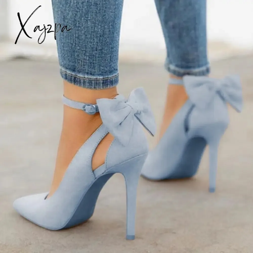 Xajzpa - Women Cute Bowknot High Heels